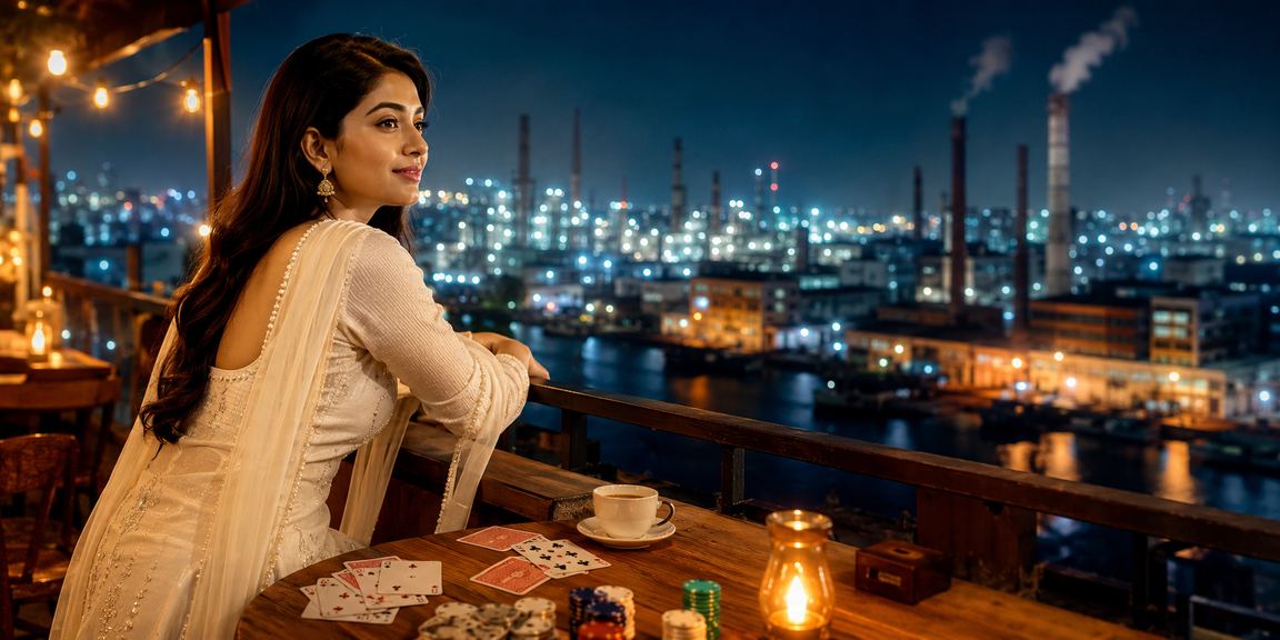 নারায়ণগঞ্জে রামি গেম খেলছেন একজন বাংলাদেশি ব্যবহারকারী