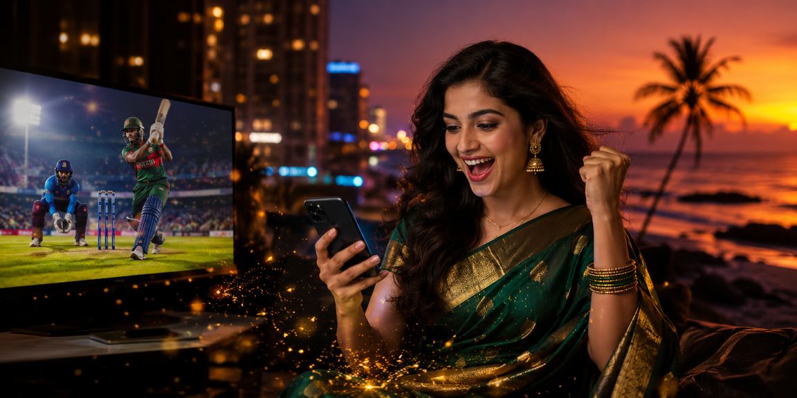 সেন্ট মার্টিনে শাড়িতে ক্রিকেট বেটিং উপভোগ করছেন বাংলাদেশি নারী